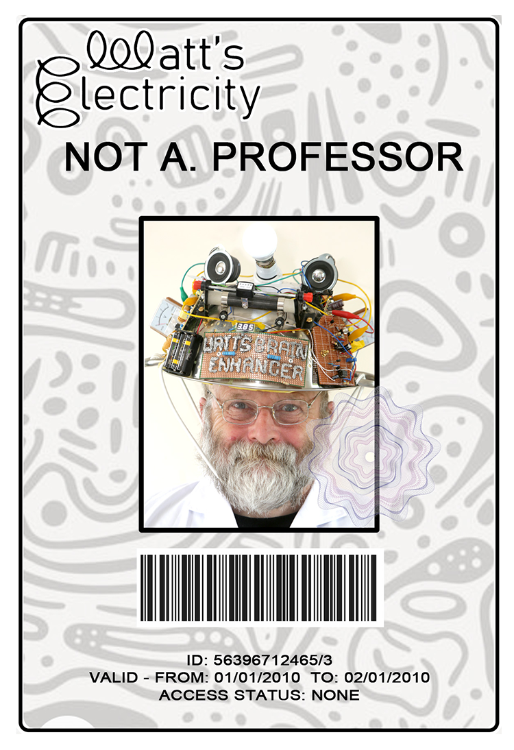Prof Not ID Badge